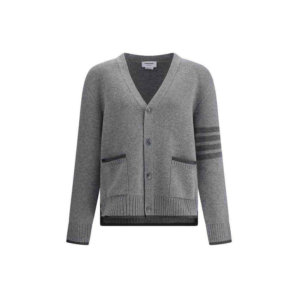 Thom Browne Merino wool Cardigan - Hilstor