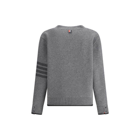Thom Browne Merino wool Cardigan - Hilstor
