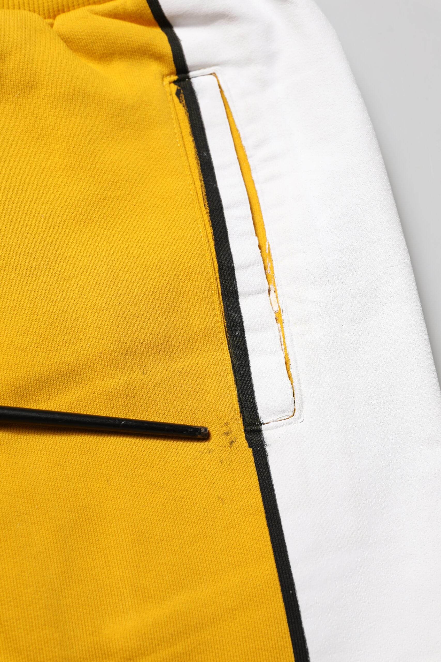 Dolce & Gabbana Yellow Cotton Sweatpant Jogger Trouser Pants - Hilstor