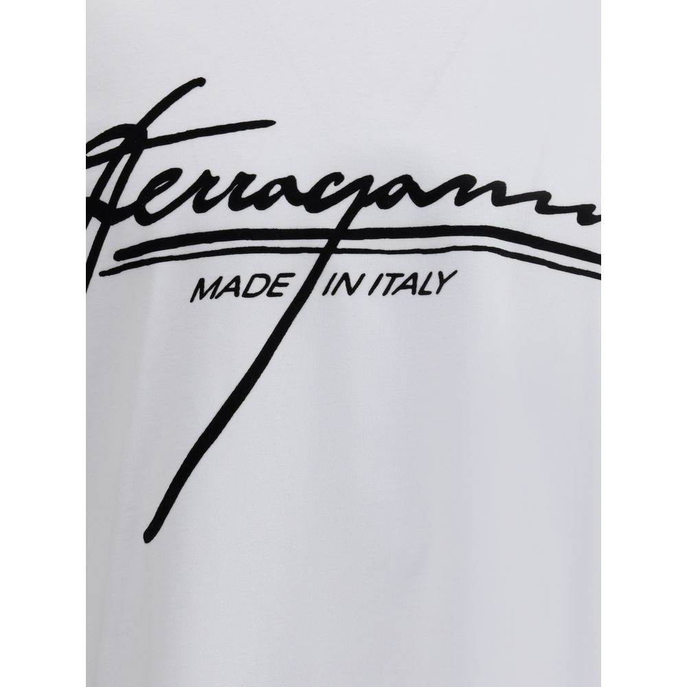 Ferragamo Logoed T-Shirt - Hilstor