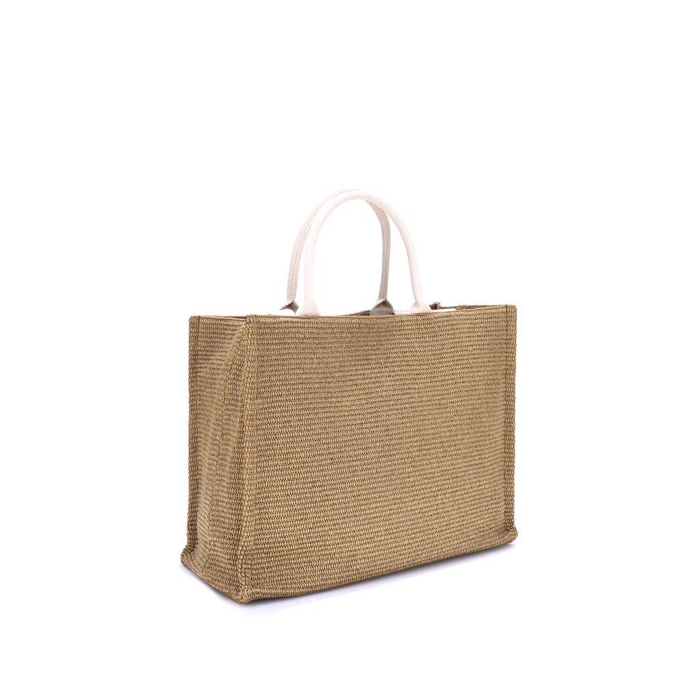Marni Raffia-effect Tote Bag - Hilstor