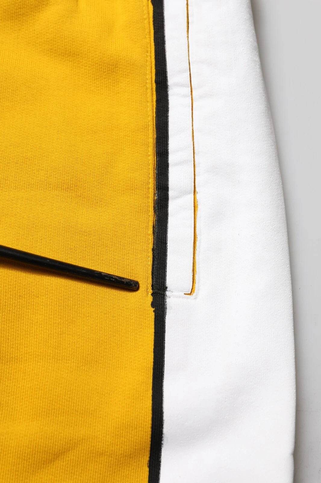 Dolce & Gabbana Yellow Cotton Sweatpants Jogger Trouser Pants - Hilstor