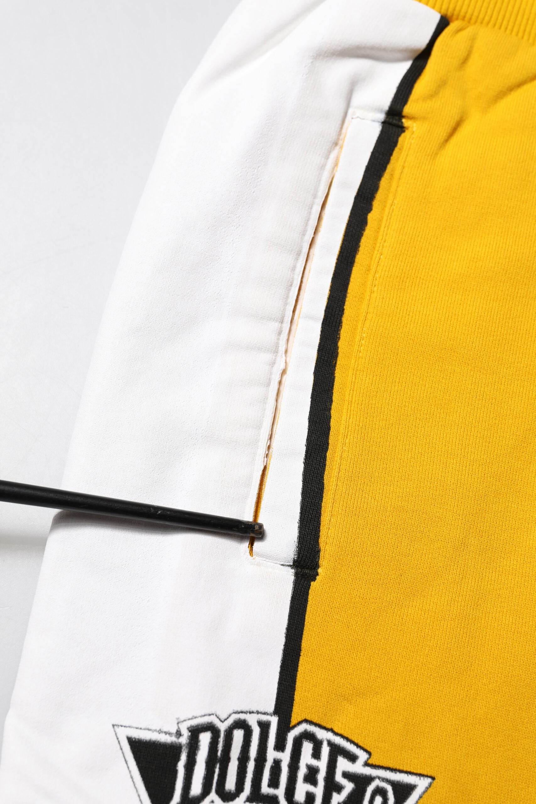 Dolce & Gabbana Yellow Cotton Casual Sweatpants Jogger Pants - Hilstor