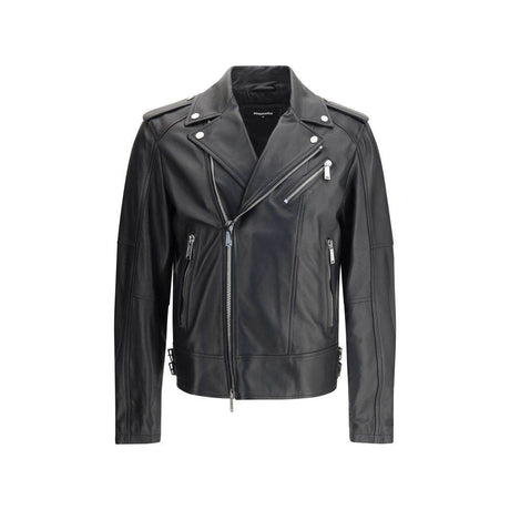 Dsquared² Kiodo leather Jacket - Hilstor