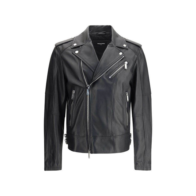 Dsquared² Kiodo leather Jacket - Hilstor