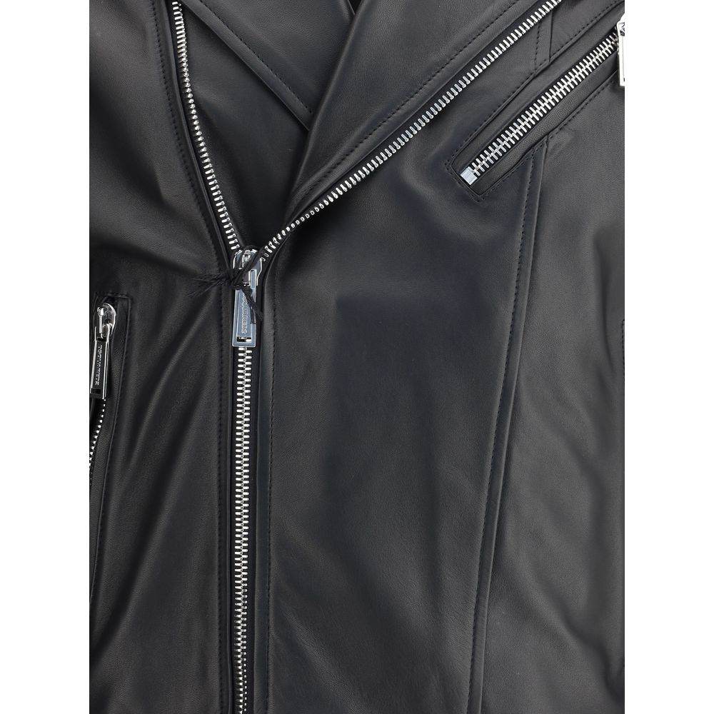 Dsquared² Kiodo leather Jacket - Hilstor