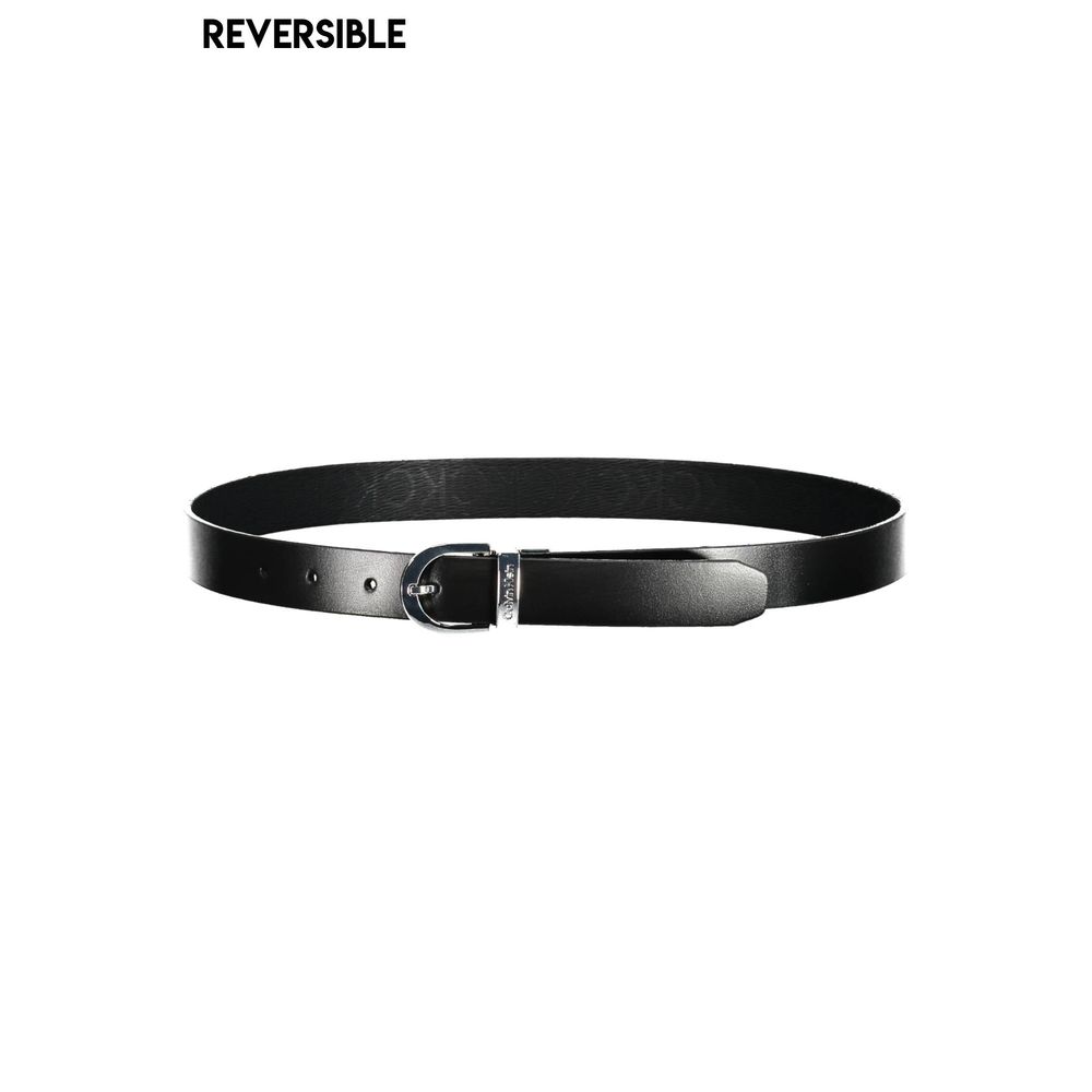 Calvin Klein Black Polyester Belt