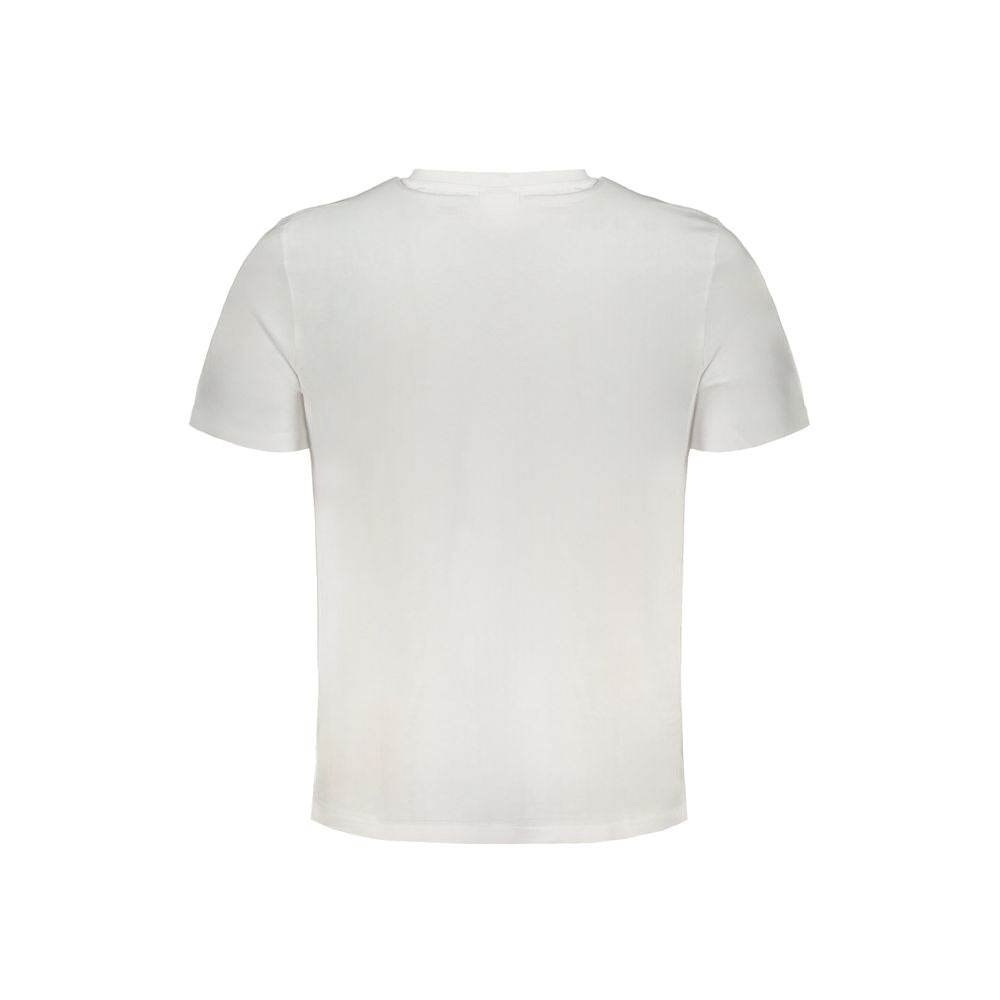 Fila White Cotton T-Shirt - Hilstor
