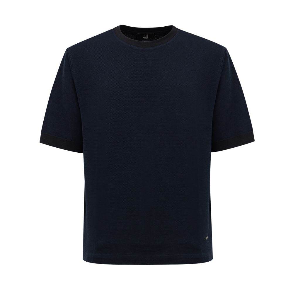 Dunhill Blue Cotton T-Shirt - Hilstor