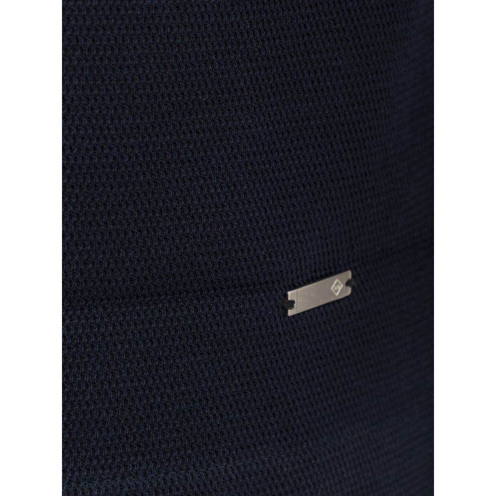 Dunhill Blue Cotton T-Shirt - Hilstor