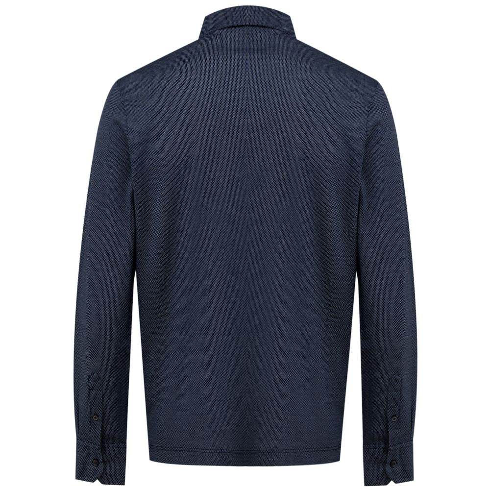 Canali Blue Cotton Shirt - Hilstor