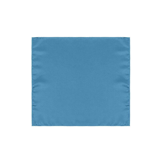 Dolce & Gabbana Light Blue Silk Pocket Square - Hilstor