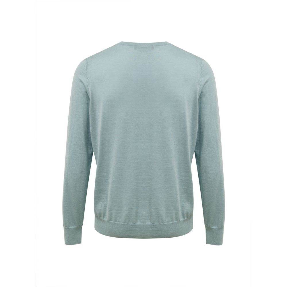 Gran Sasso Blue Cashmere Sweater - Hilstor