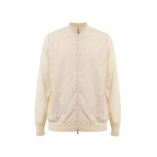 Gran Sasso Beige Wool T-Shirt - Hilstor