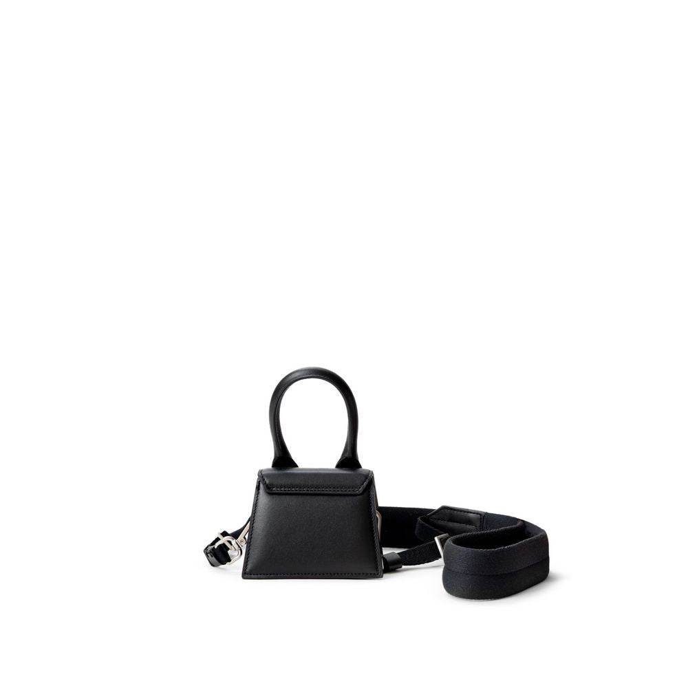 Jacquemus Black Leather Handbag - Hilstor