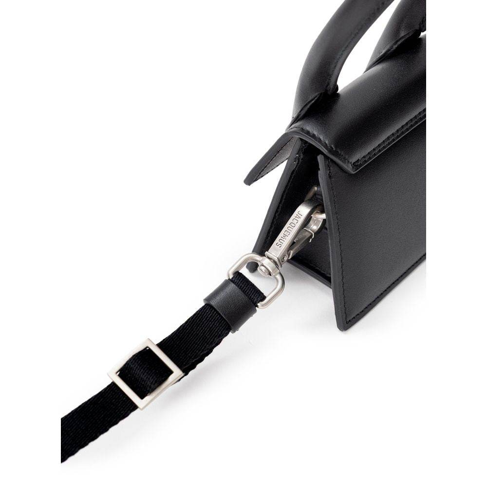 Jacquemus Black Leather Handbag - Hilstor