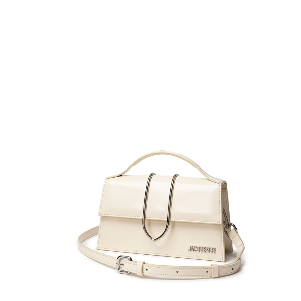 Jacquemus Beige Leather Shoulder Bag