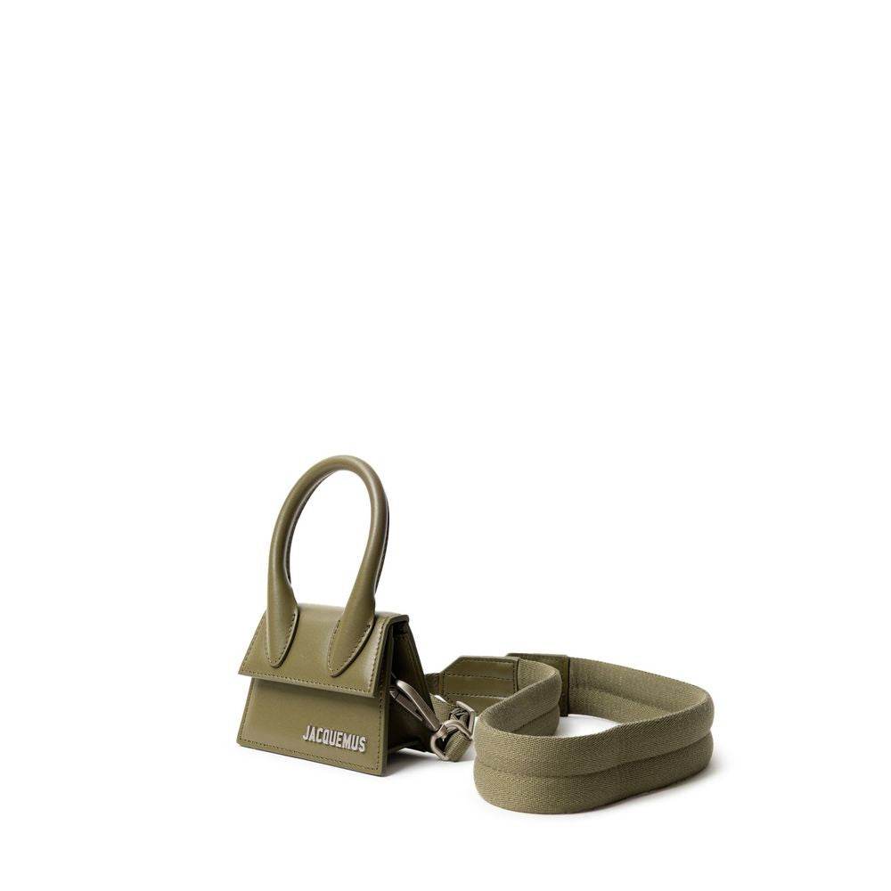 Jacquemus Green Leather Handbag - Hilstor