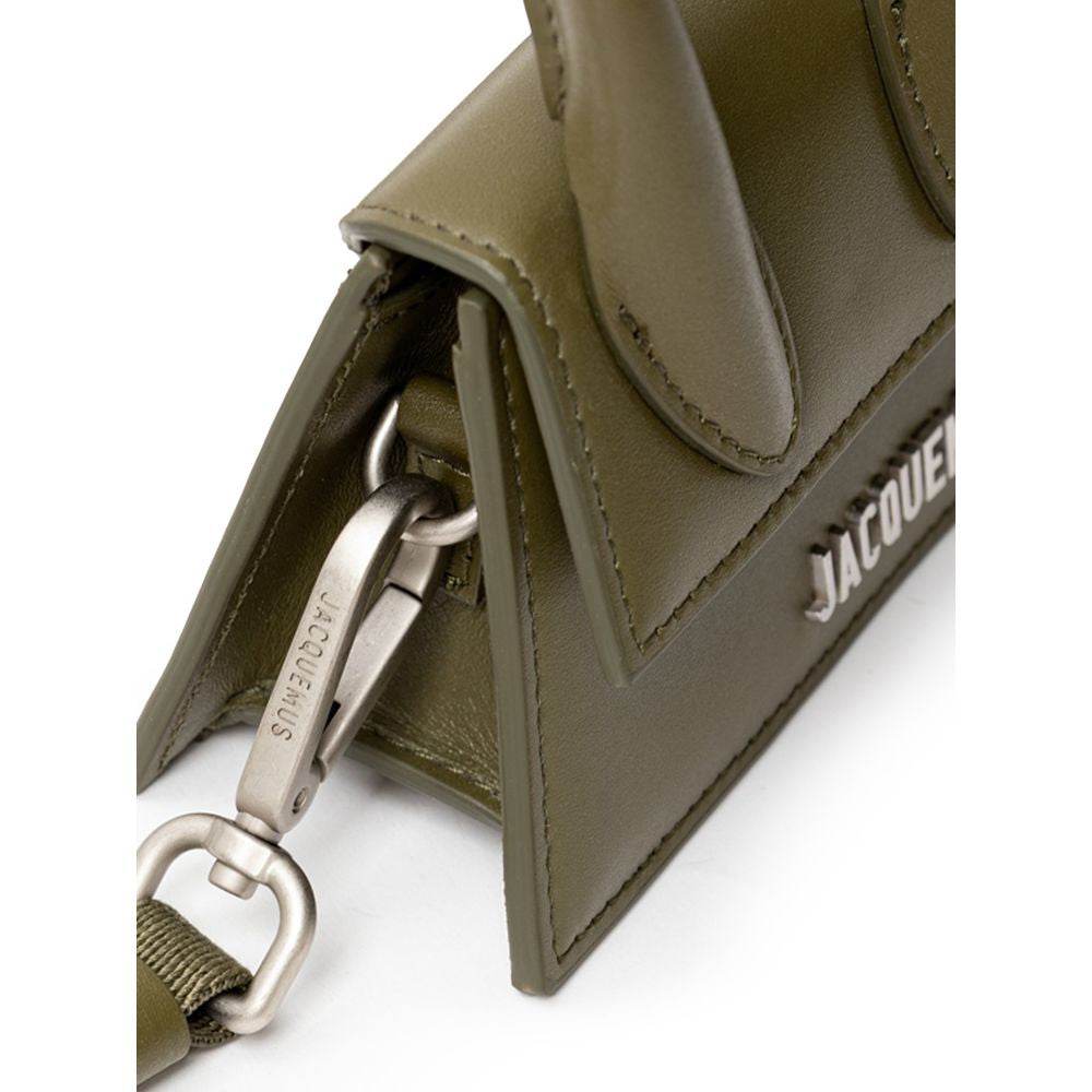 Jacquemus Green Leather Handbag - Hilstor