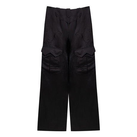 Tom Ford Black Viscose Cargo Pant