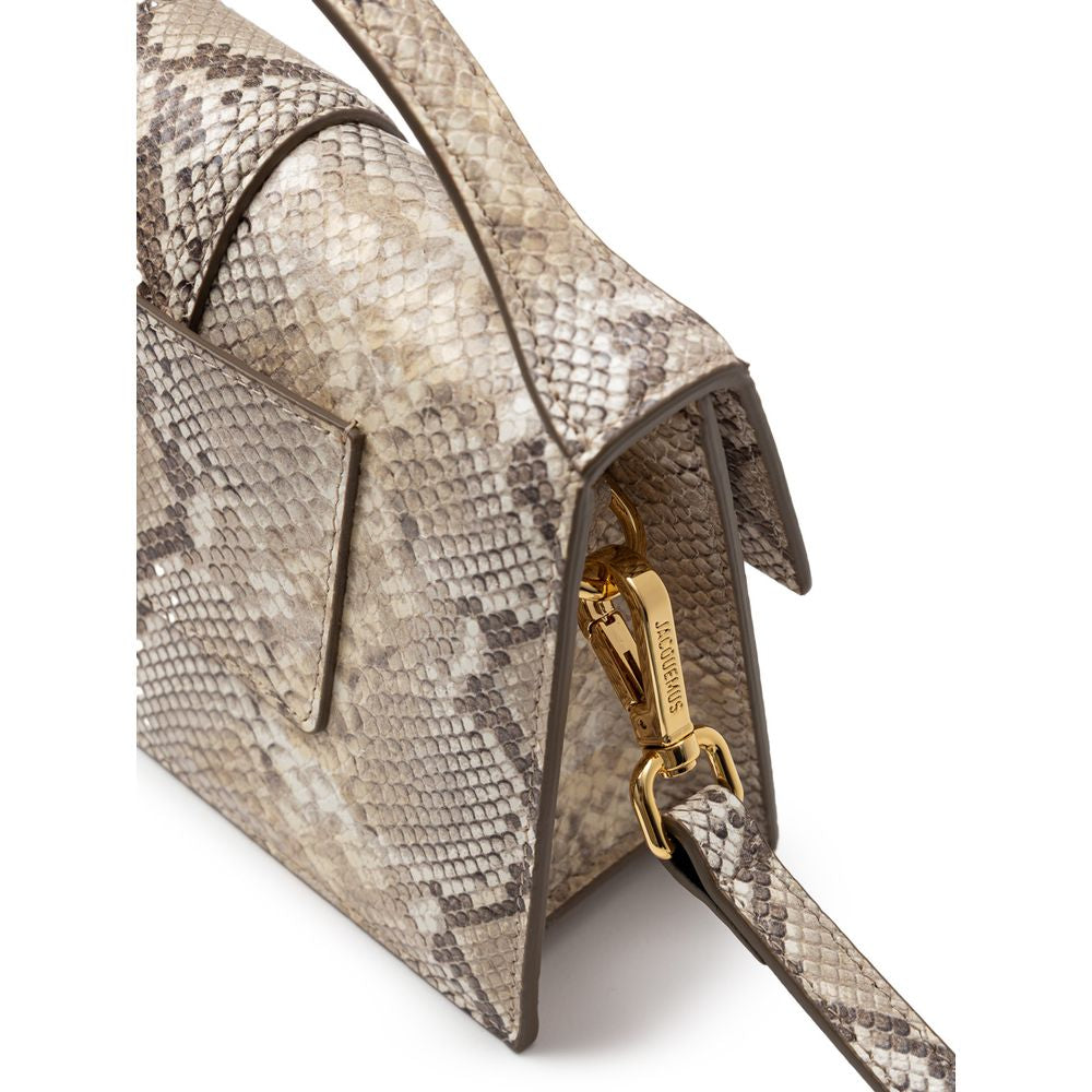 Jacquemus Beige Leather Shoulder Bag