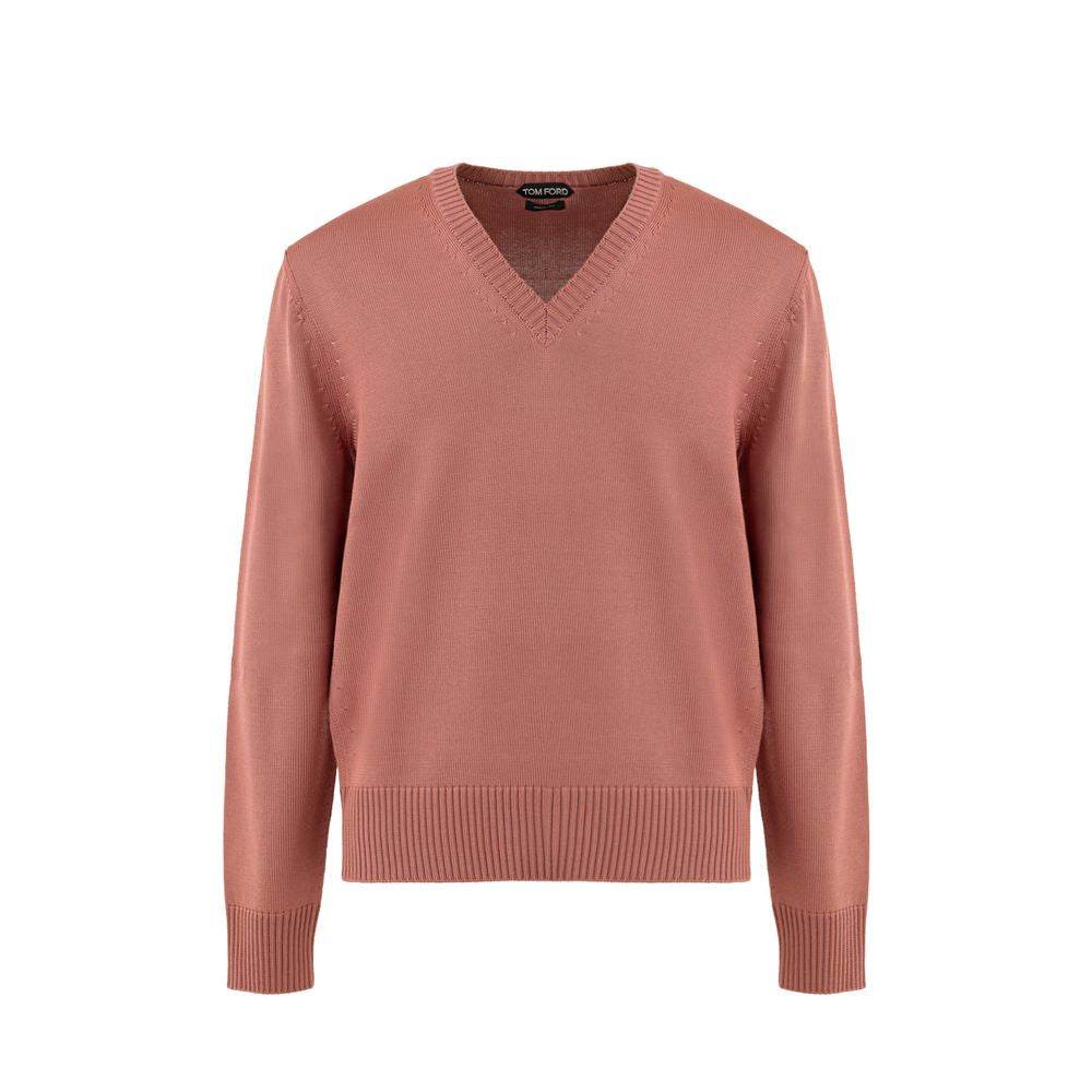 Tom Ford Pink Silk Sweater - Hilstor