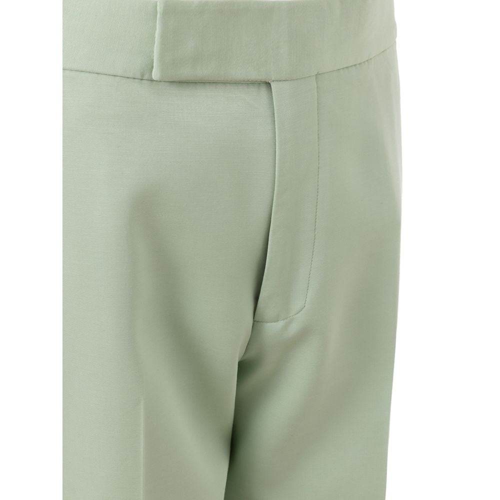 Tom Ford Green Viscose Chino Pant - Hilstor