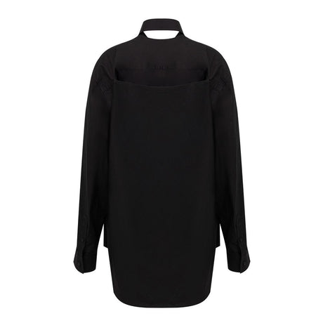 Balenciaga Black Cotton Long