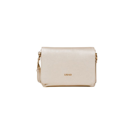 Liu Jo Gold Artificial Leather Handbag