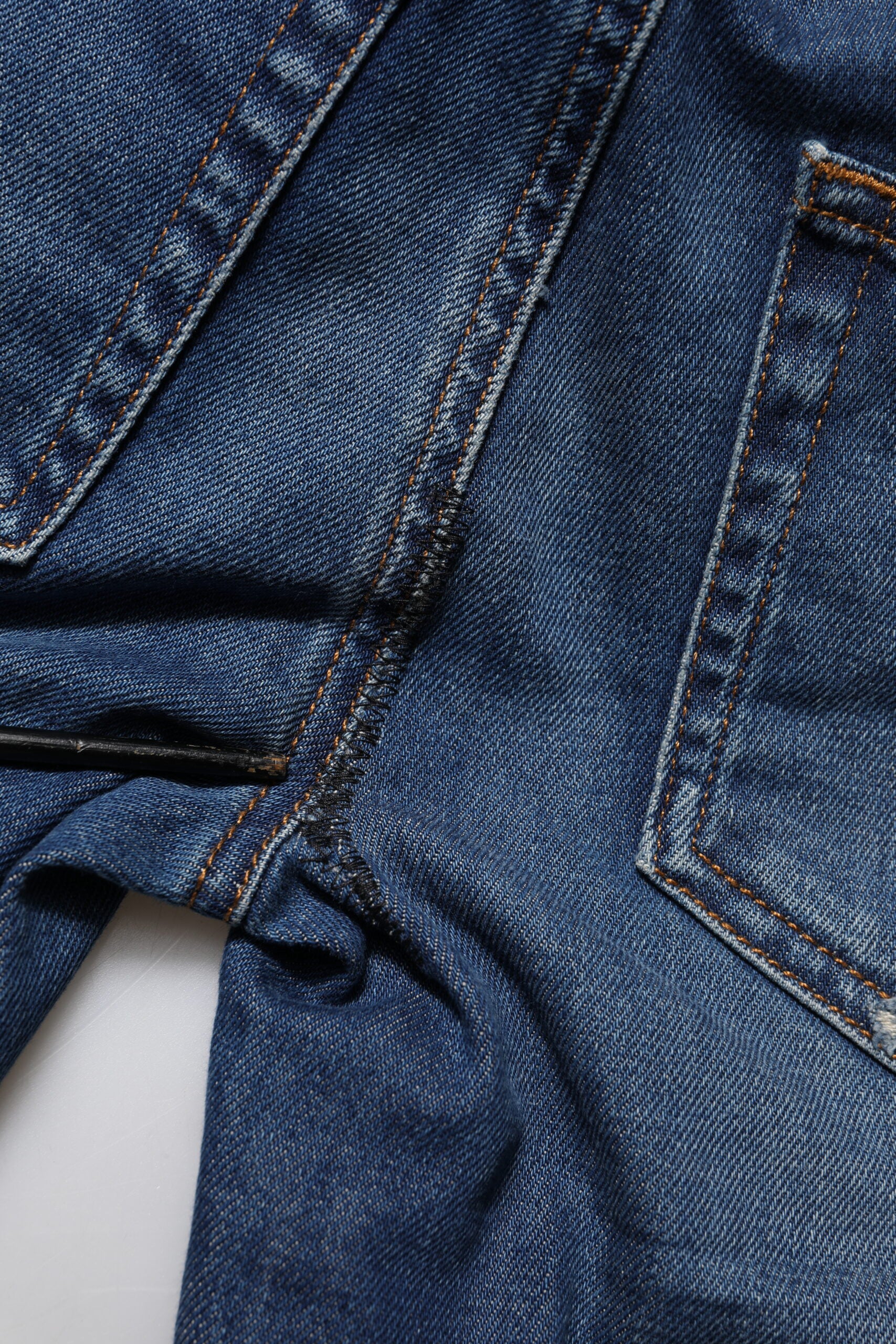 Dolce &amp; Gabbana Blå Bomuld Lavtaljede Skinny Denim Jeans 