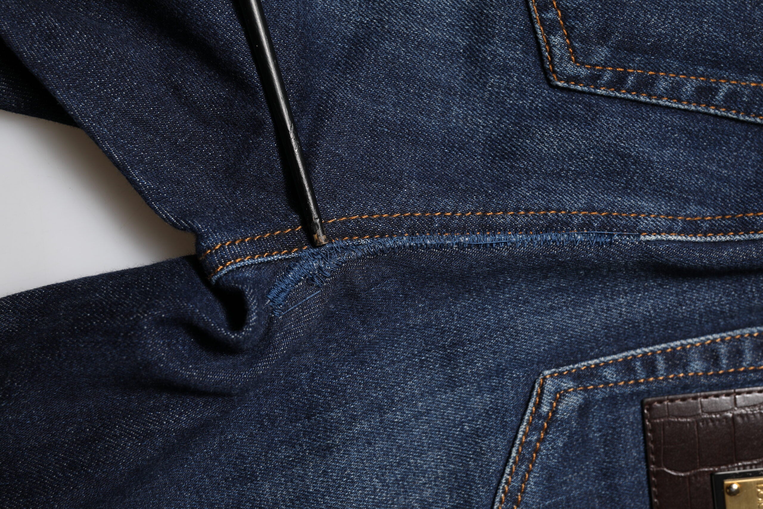 Dolce &amp; Gabbana Blå GRACE Højtaljede Skinny Denim Jeans 