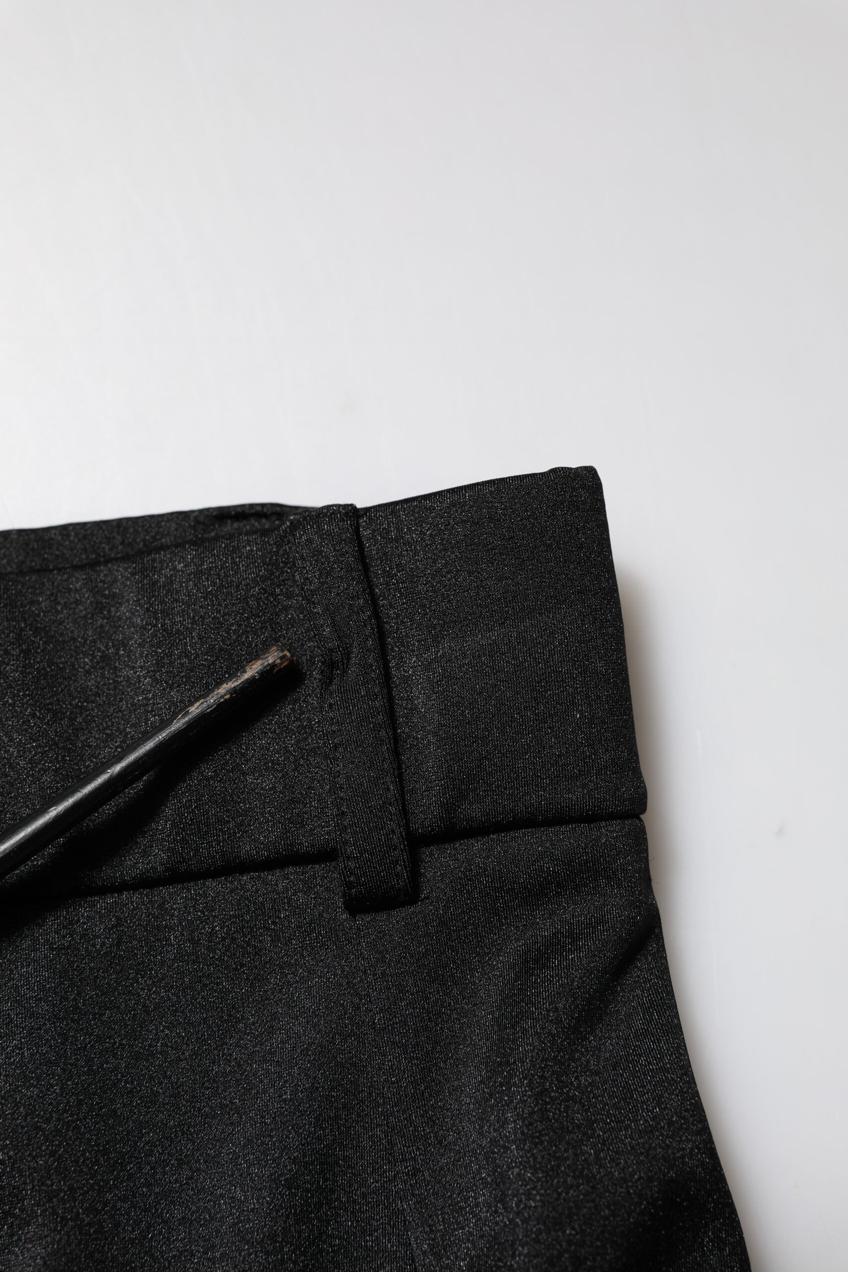 Dolce &amp; Gabbana Sorte Højtaljede Skinny Leggings Bukser 