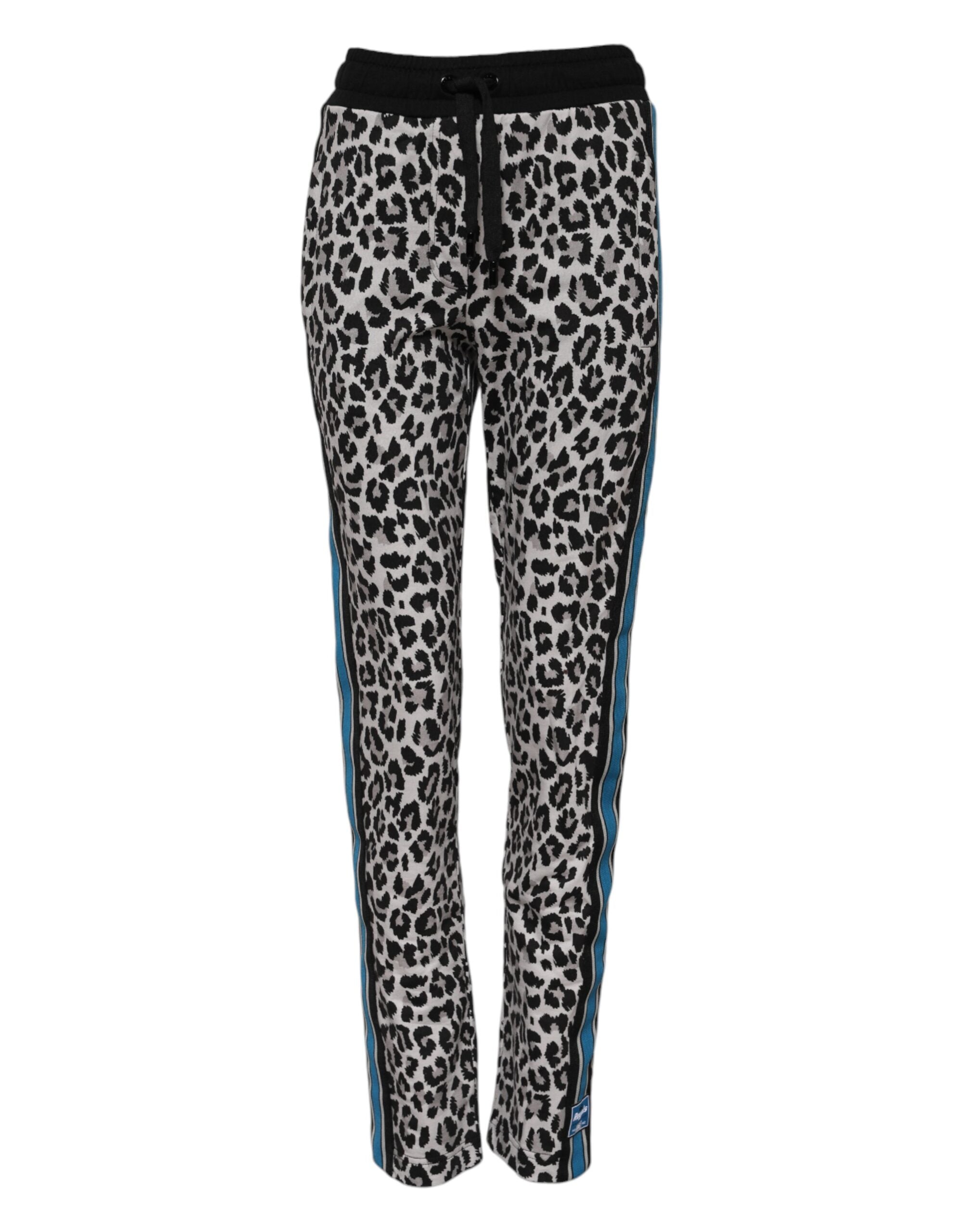 Dolce &amp; Gabbana Flerfarvede Leopard #DGMillennials Joggingbukser 