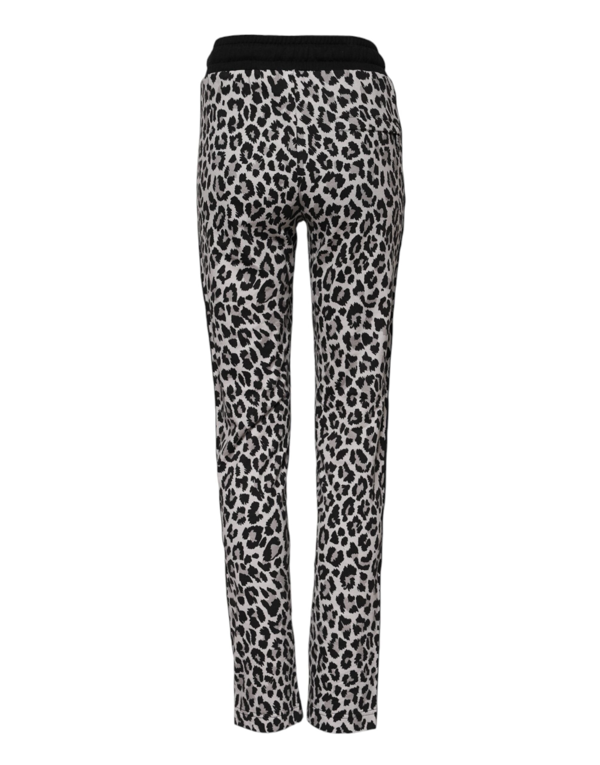 Dolce &amp; Gabbana Flerfarvede Leopard #DGMillennials Joggingbukser 