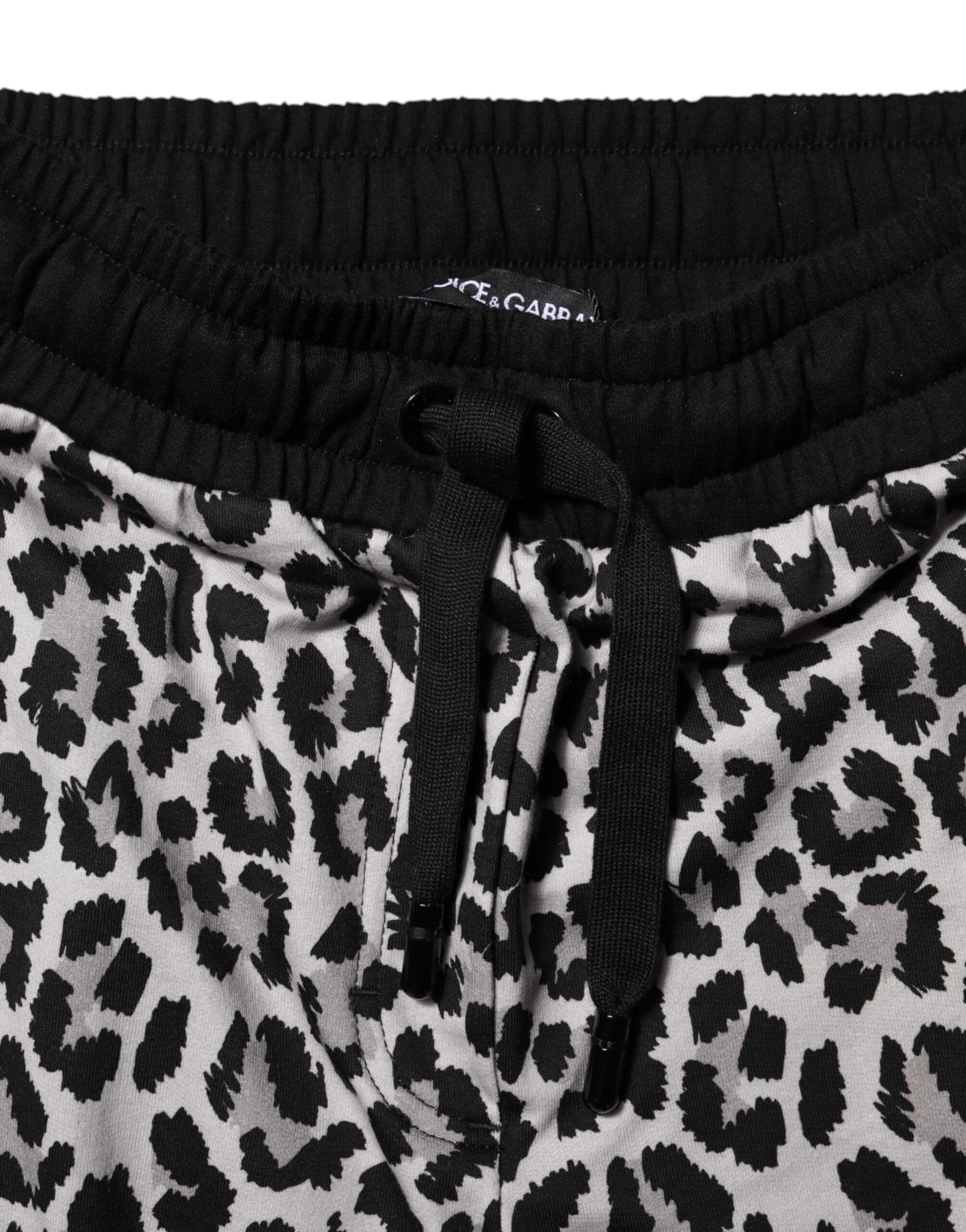 Dolce &amp; Gabbana Flerfarvede Leopard #DGMillennials Joggingbukser 
