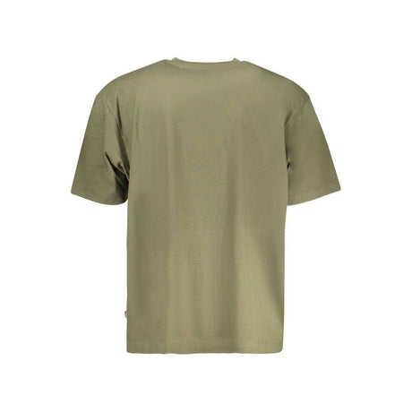 Guess Jeans Green Cotton Men T-Shirt - Hilstor