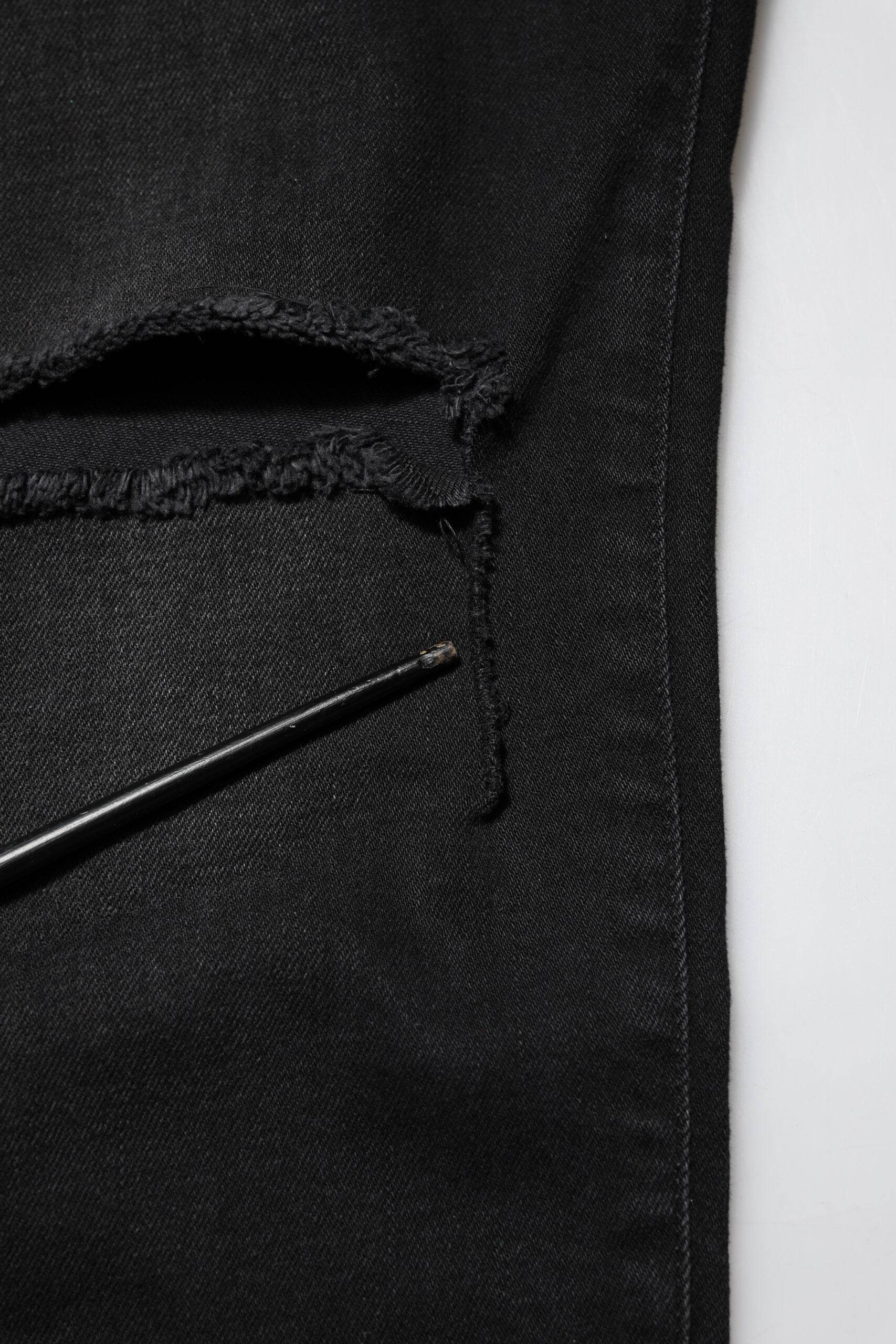 Dolce & Gabbana Black Cotton Skinny Denim Jeans - Hilstor