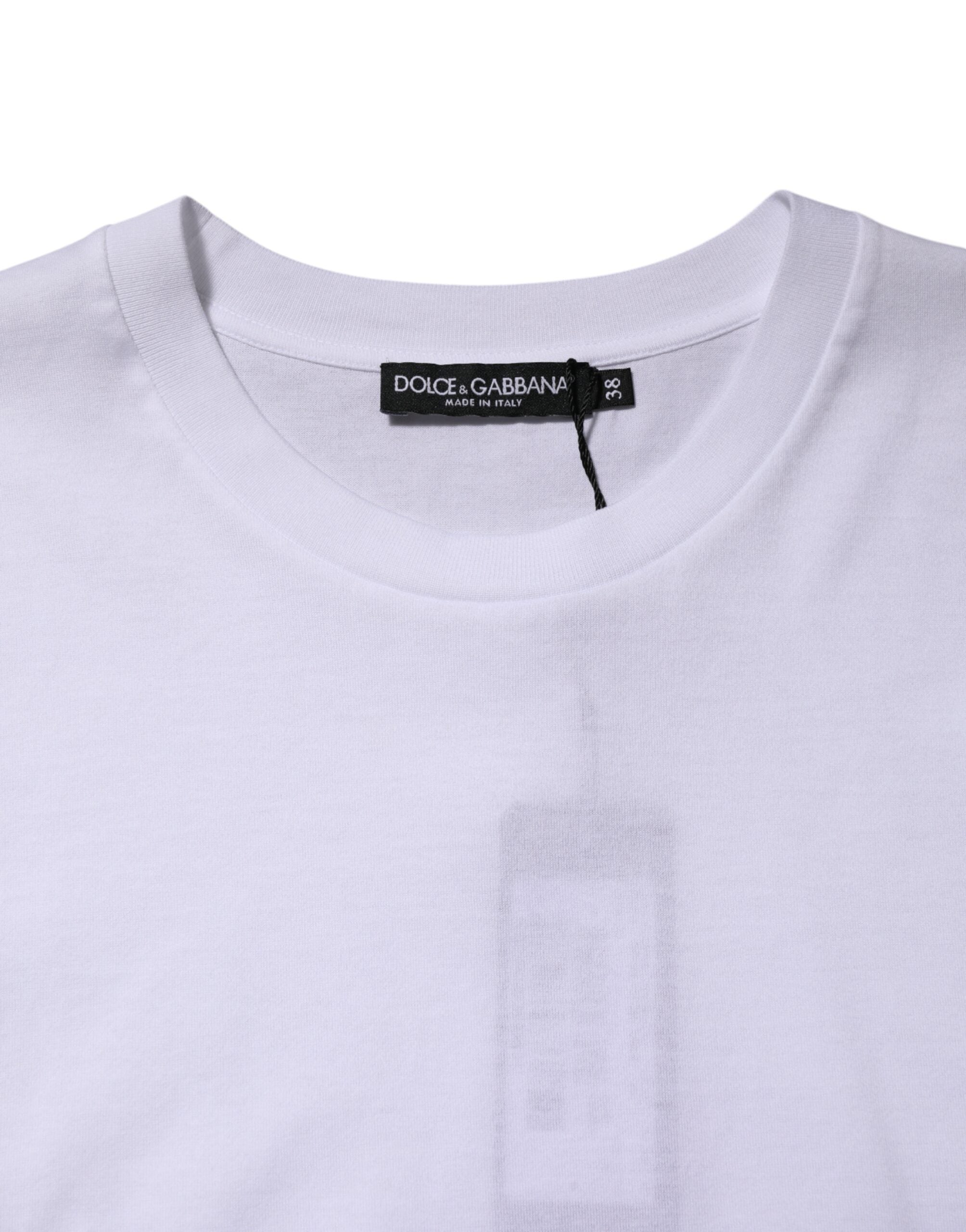 Dolce &amp; Gabbana Hvid bomulds ærmeløs dame tanktop