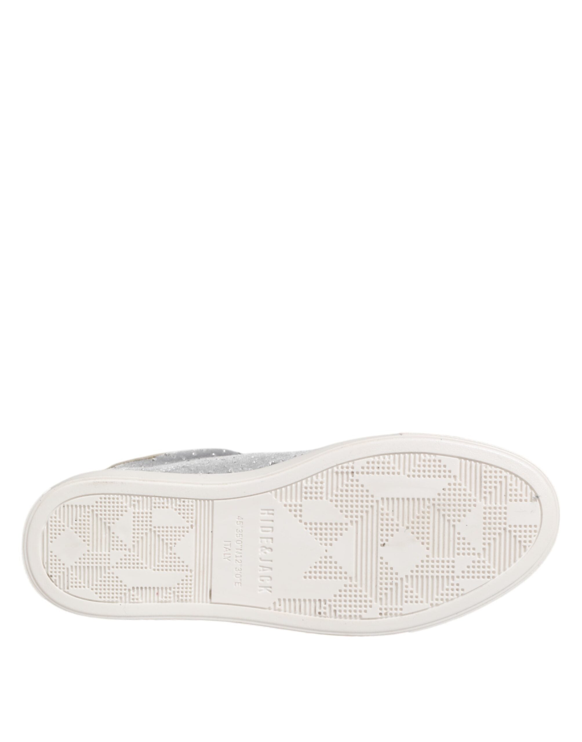 HIDE &amp; JACK Grå Ruskinds Low Top Sneakers Med Snøre