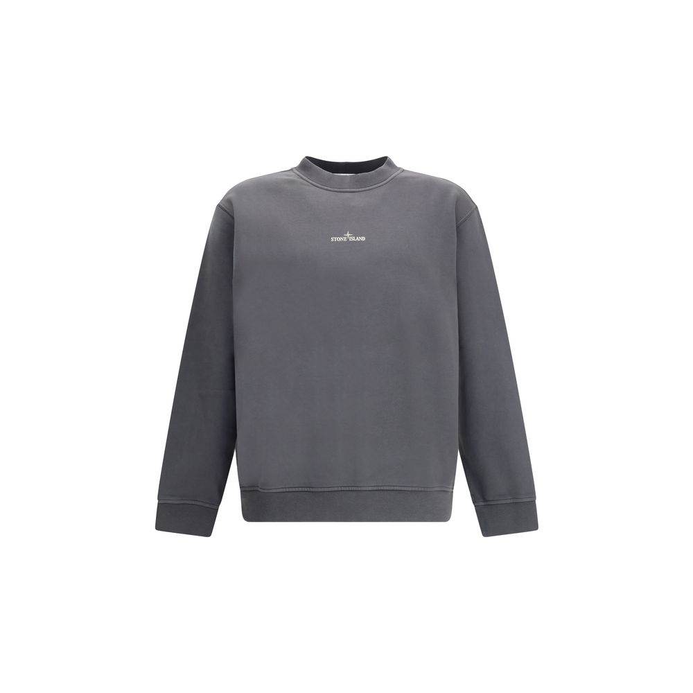 Stone Island Logo Sweatshirt - Hilstor