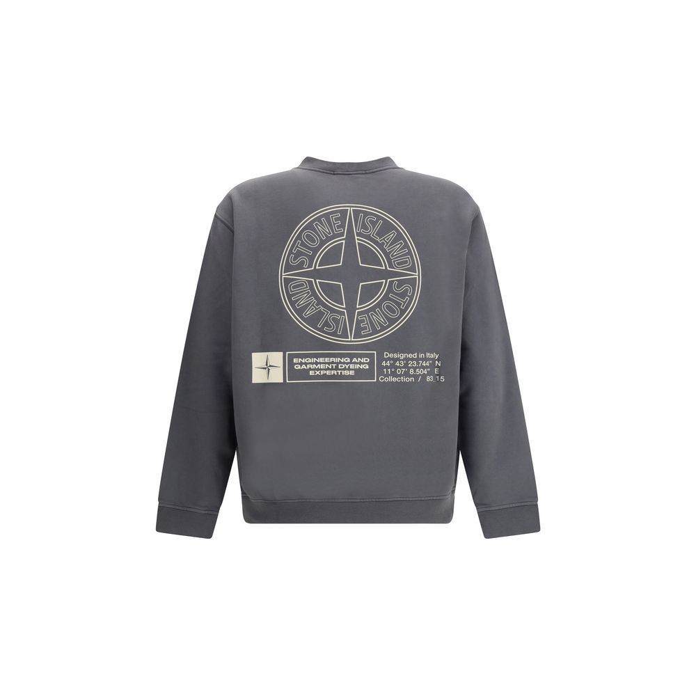 Stone Island Logo Sweatshirt - Hilstor
