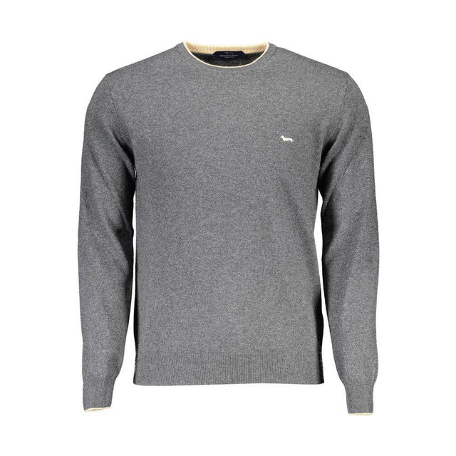 Harmont & Blaine Gray Wool Sweater - Hilstor