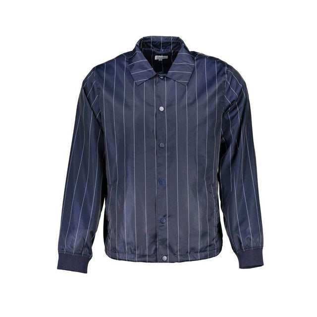 Gant Blue Polyester Men Jacket - Hilstor