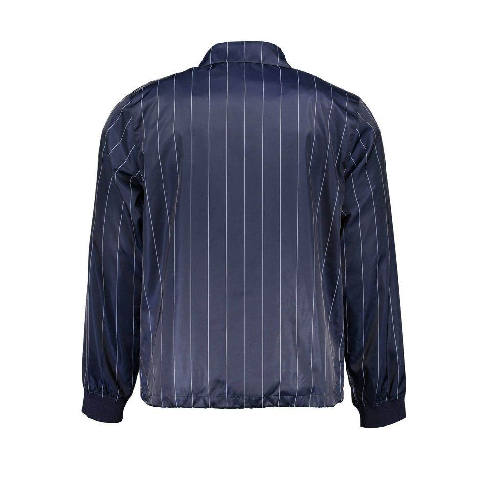 Gant Blue Polyester Men Jacket - Hilstor