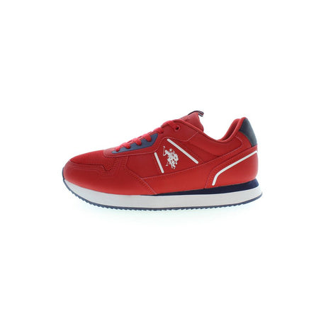 U.S. POLO ASSN. Red Polyester Sneaker