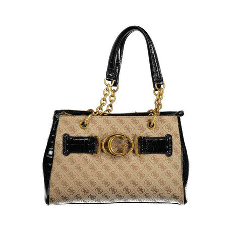 Guess Jeans Black Polyethylene Handbag - Hilstor