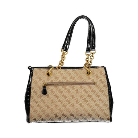 Guess Jeans Black Polyethylene Handbag - Hilstor