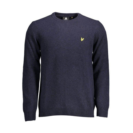 Lyle & Scott Blue Wool Sweater - Hilstor