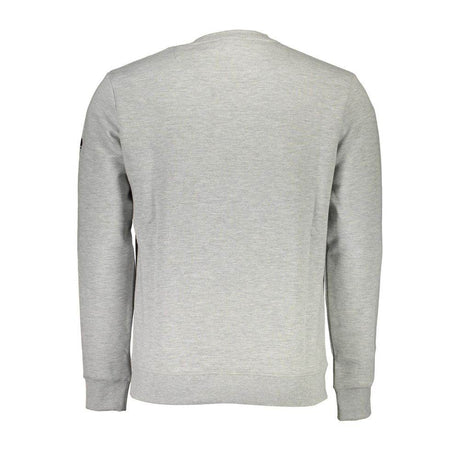 North Sails Gray Cotton Men Sweater - Hilstor