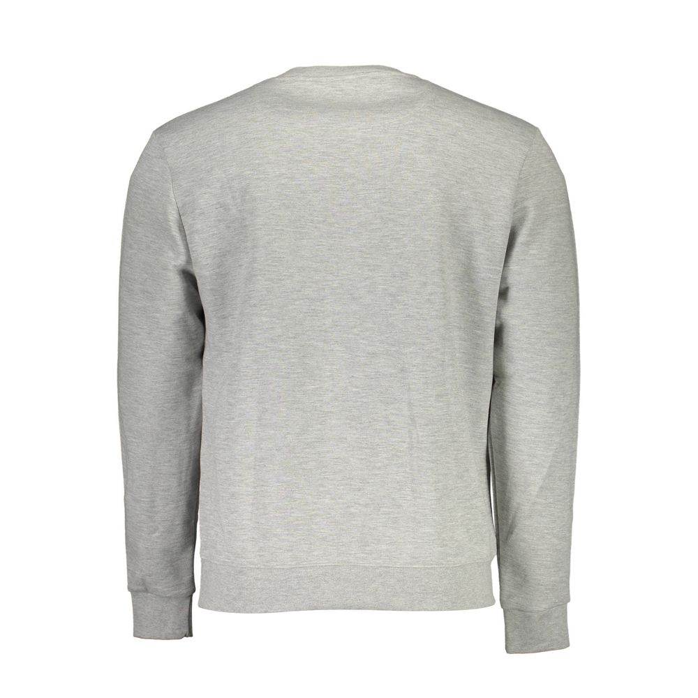 North Sails Gray Cotton Men Sweater - Hilstor